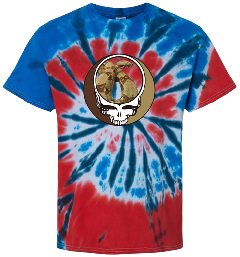1392 - Custom Stealie Tie-Dye