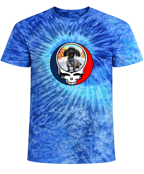 1632 - Custom Stealie Tie-Dye