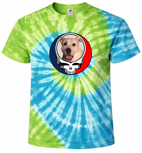 1543 - Custom Stealie Tie-Dye