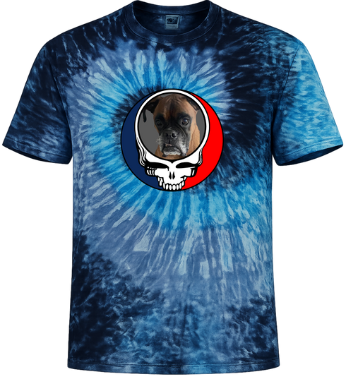 1451 - Custom Stealie Tie-Dye