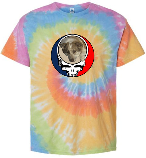 1452 - Custom Stealie Tie-Dye