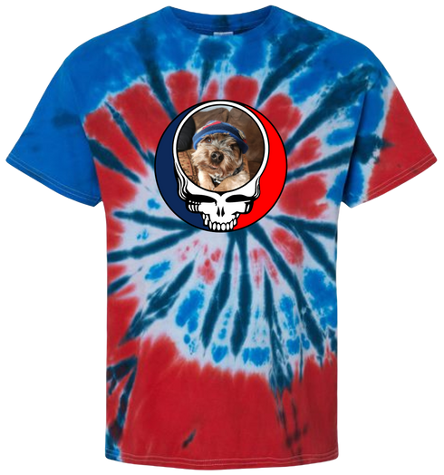 1655 - Custom Stealie Tie-Dye