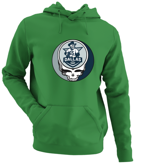 Dallas Football - Premium Grateful Dead Hoodie - Irish Green - 6