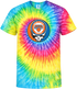 New York Knicks Stealie Tie-Dye Grateful Dead T-Shirt