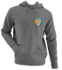 Miami Football - Premium Grateful Dead Left Chest Hoodie - Charcoal - 8