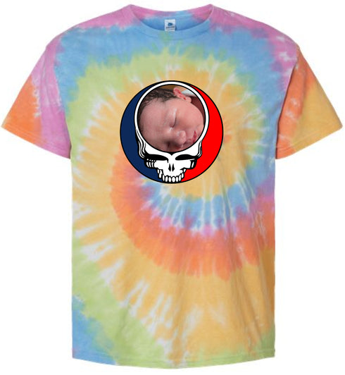 1559 - Custom Stealie Tie-Dye