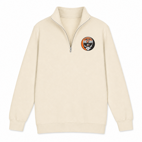 Rochetser Institure of Technology - Premium Grateful Dead Quarter-Zip Pullover - Sand - 2