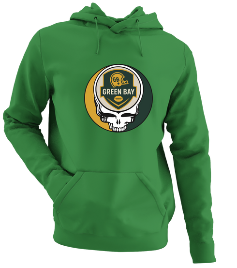 Green Bay Football - Premium Grateful Dead Hoodie - Irish Green - 6