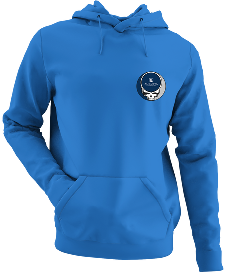 Augusta University - Premium Grateful Dead Left Chest Hoodie - Royal