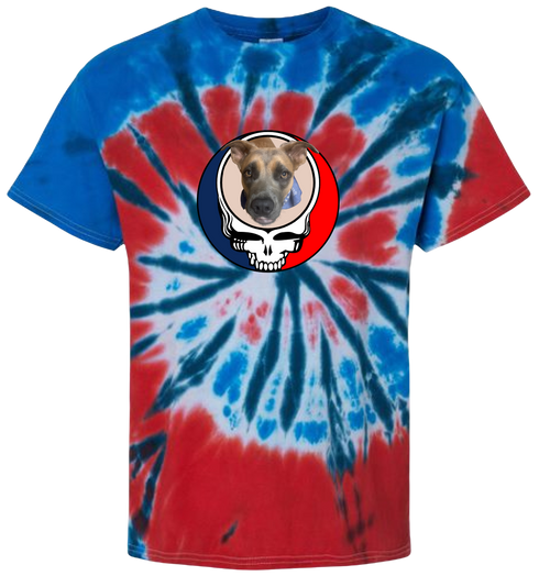 1464 - Custom Stealie Tie-Dye