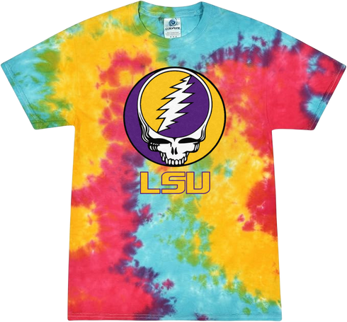 LSU Stealie Tie-Dye T-Shirt