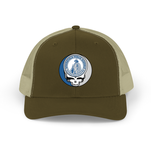 1683 - Custom Stealie Trucker Cap
