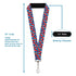 Grateful Dead - Lanyard - 1.0" - Grateful Dead Steal Your Face Logo Stacked Red/White/Blue - StealieShop