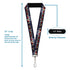 Grateful Dead - Lanyard - 1.0" - Grateful Dead Dave's Picks Skeleton Americana Bonus Art - StealieShop