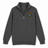 Grateful Dad Hand - Life is dead.® - Premium Grateful Dead Quarter-Zip Pullover - Charcoal - 6