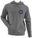 Baltimore Football Dancing Bear - Premium Grateful Dead Left Chest Hoodie - Charcoal