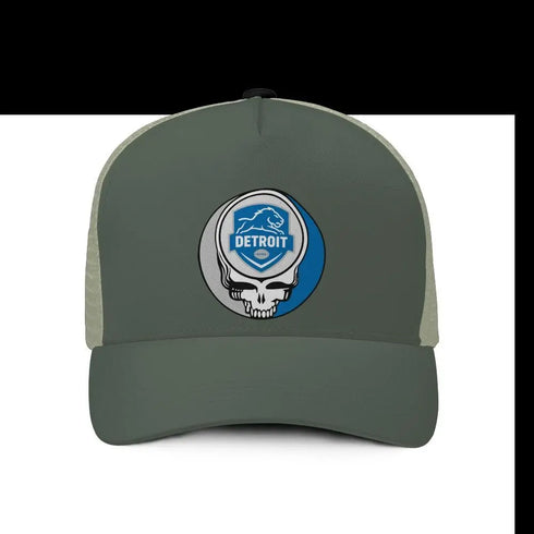 Grateful Dead - Detroit Lions Stealie Trucker Cap - StealieShop
