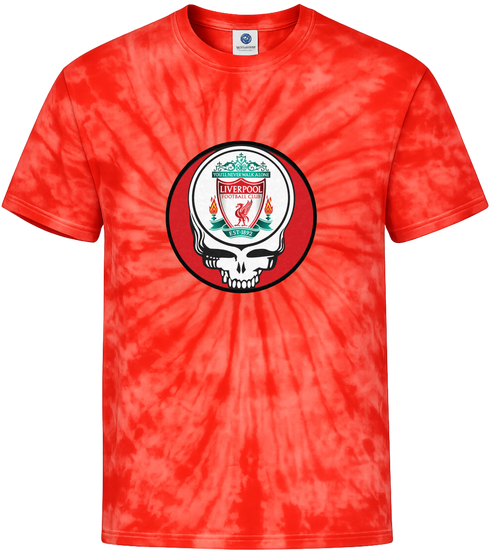 Liverpool Stealie Tie-Dye Grateful Dead T-Shirt