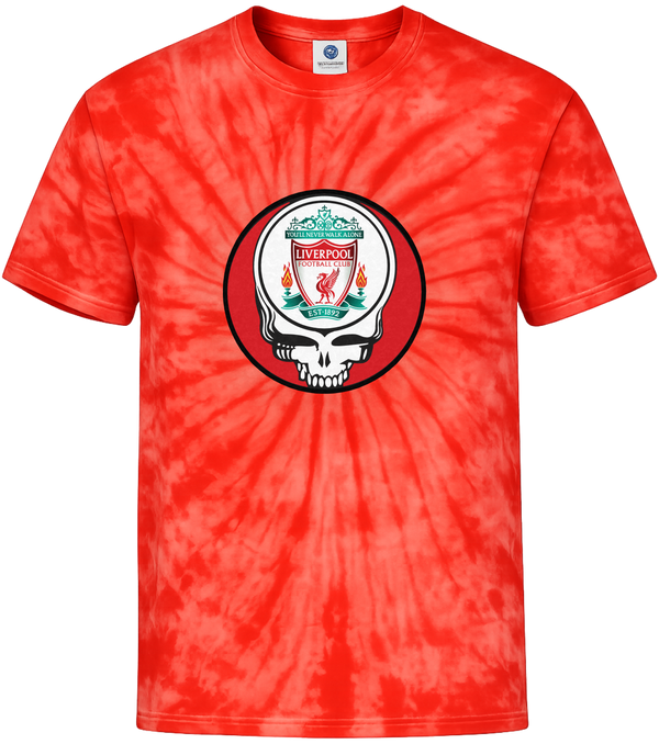 Liverpool Stealie Tie-Dye Grateful Dead T-Shirt