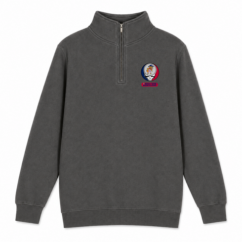 University of Arizona March Madness - Premium Grateful Dead Quarter-Zip Pullover - Charcoal - 6