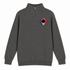 America 250 Iwojima Stealie - Life is dead.® - Premium Grateful Dead Quarter-Zip Pullover - Charcoal - 6