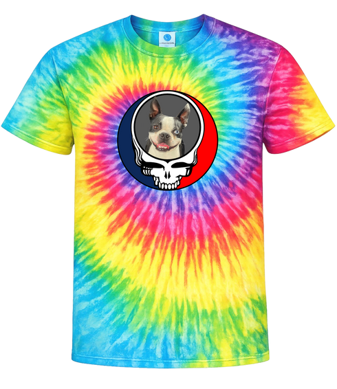 1445 - Custom Stealie Tie-Dye