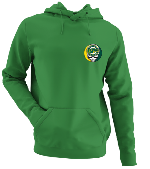 Skidmore - Premium Grateful Dead Left Chest Hoodie - Irish Green - 6