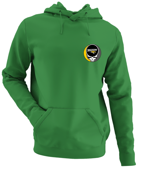 Towson - Premium Grateful Dead Left Chest Hoodie - Irish Green - 6