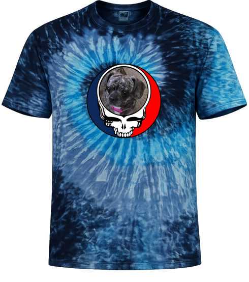 1621 - Custom Stealie Tie-Dye
