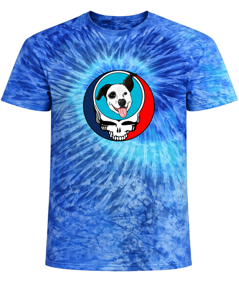 1593 - Custom Stealie Tie-Dye