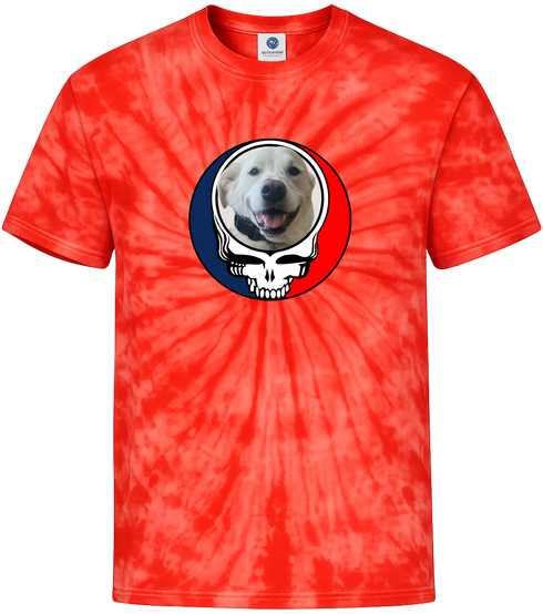 1564 - Custom Stealie Tie-Dye