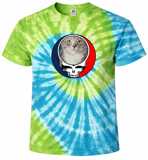1722 - Custom Stealie Tie-Dye