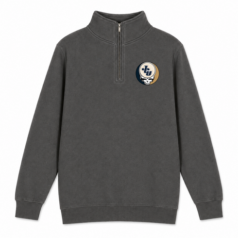 John Carroll - Premium Grateful Dead Quarter-Zip Pullover - Charcoal - 5
