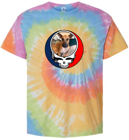 1355 - Custom Stealie Tie-Dye