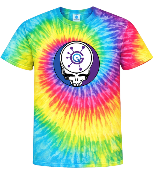 1623 - Custom Stealie Tie-Dye