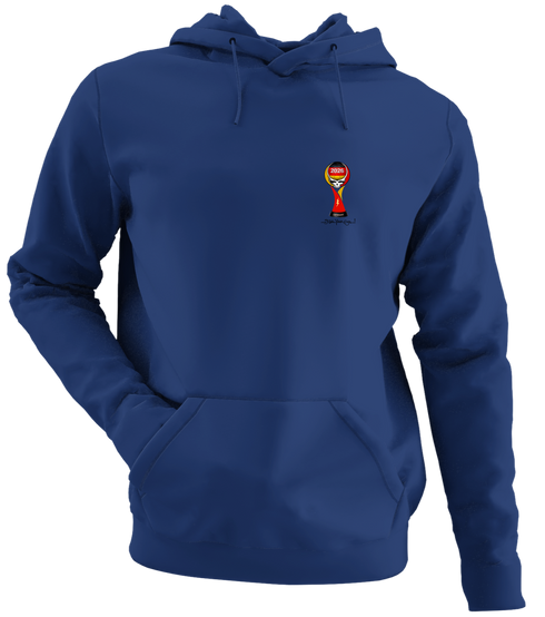 German FIFA New Troph - Premium Grateful Dead Left Chest Hoodie - Navy - 2