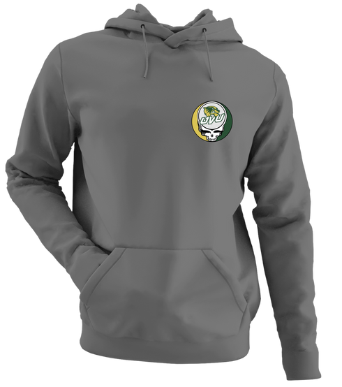 Utah Valley - Premium Grateful Dead Left Chest Hoodie - Charcoal - 8