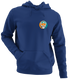 Miami Football - Premium Grateful Dead Left Chest Hoodie - Navy - 2