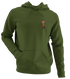 German FIFA World Cup - Premium Grateful Dead Left Chest Hoodie - Military Green - 7