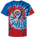New York Mets Stealie Tie-Dye Grateful Dead T-Shirt