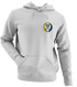 Trinity Hockey - Premium Grateful Dead Left Chest Hoodie - Sport Grey