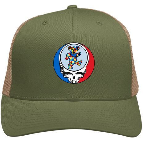222 - Custom Stealie Trucker Cap