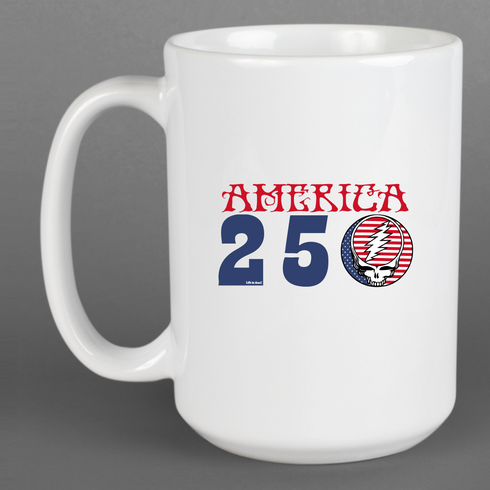 America 250 Stealie Life is dead Mug