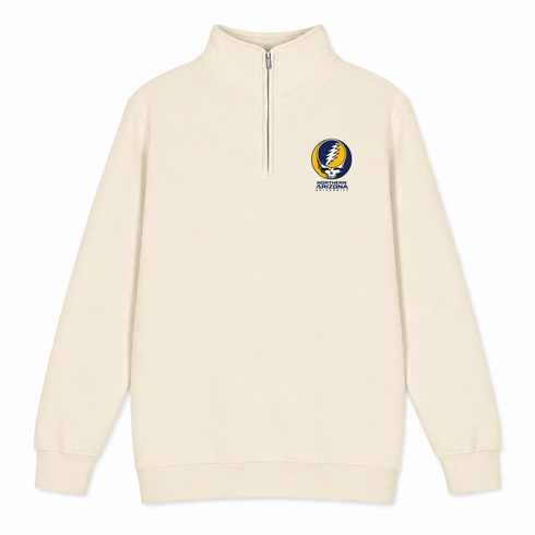 NAU - Premium Grateful Dead Quarter-Zip Pullover - Sand - 1
