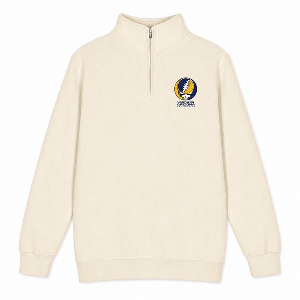 NAU - Premium Grateful Dead Quarter-Zip Pullover - Sand - 1