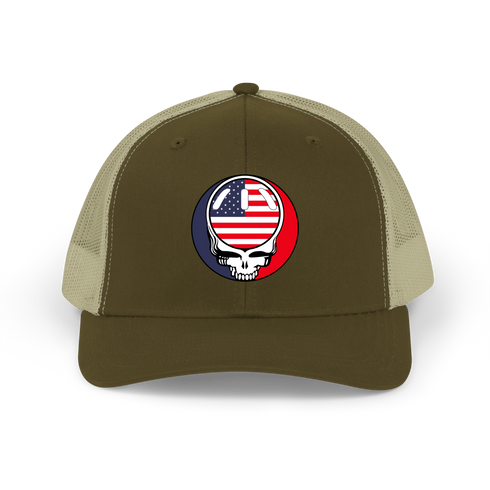 1681 - Custom Stealie Trucker Cap