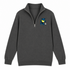 Futbol Bear - Life is dead.® - Premium Grateful Dead Quarter-Zip Pullover - Charcoal - 5
