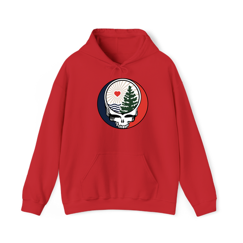1435 - Custom Stealie Hoodie
