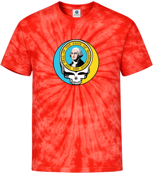 1752 - Custom Stealie Tie-Dye