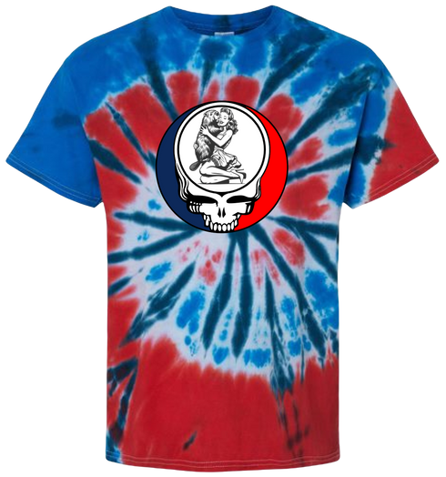 1733 - Custom Stealie Tie-Dye